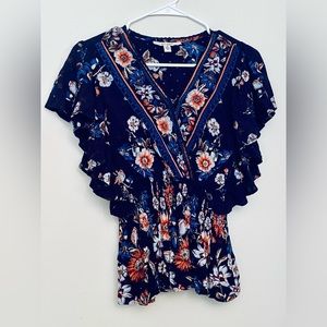 MIAMI Womens Floral Top